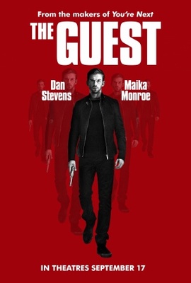 The Guest movie poster (2014) wooden framed poster