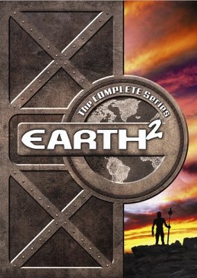 Earth 2 movie poster (1994) wood print