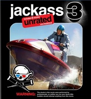 Jackass 3D movie poster (2010) Mouse Pad MOV_84825189