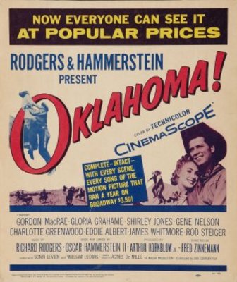 Oklahoma! movie poster (1955) Stickers MOV_84904122