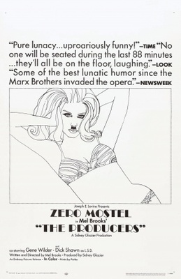 The Producers movie poster (1968) canvas poster
