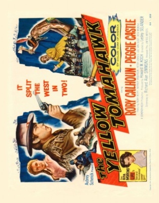 The Yellow Tomahawk movie poster (1954) mug