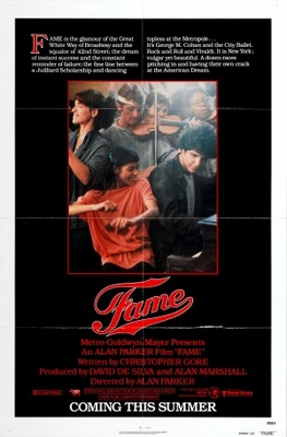 Fame movie poster (1980) canvas poster