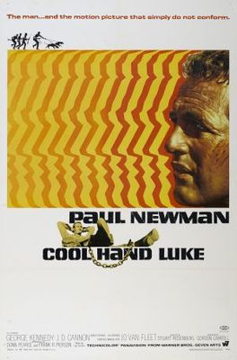 Cool Hand Luke movie poster (1967) wood print