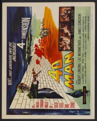 4D Man movie poster (1959) t-shirt