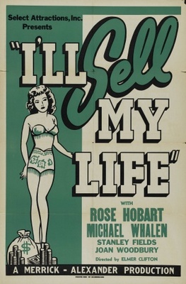 I'll Sell My Life movie poster (1941) Stickers MOV_84caaac3