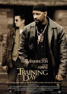 Training Day movie poster (2001) wooden framed poster