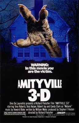 Amityville 3-D movie poster (1983) sweatshirt