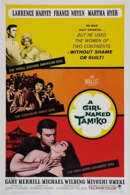 A Girl Named Tamiko movie poster (1962) Stickers MOV_84f2d903