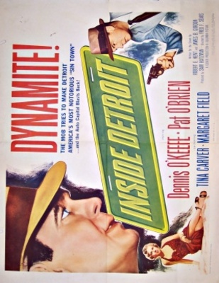Inside Detroit movie poster (1956) poster