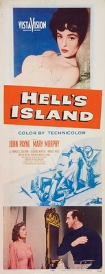 Hell's Island movie poster (1955) mouse pad