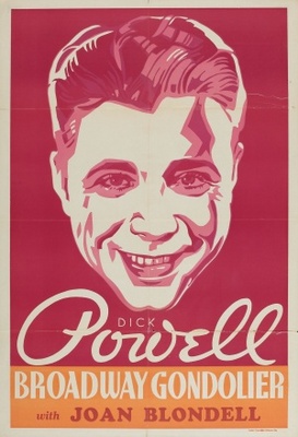 Broadway Gondolier movie poster (1935) poster