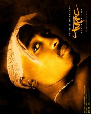 Tupac Resurrection movie poster (2003) t-shirt