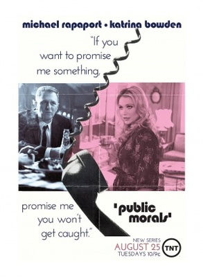 Public Morals movie poster (2015) wooden framed poster