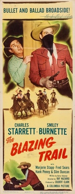 The Blazing Trail movie poster (1949) sweatshirt