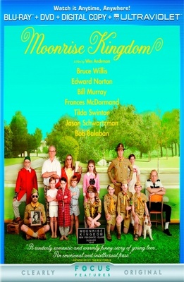 Moonrise Kingdom movie poster (2012) canvas poster