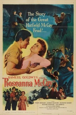 Roseanna McCoy movie poster (1949) metal framed poster