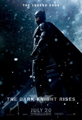 The Dark Knight Rises movie poster (2012) metal framed poster