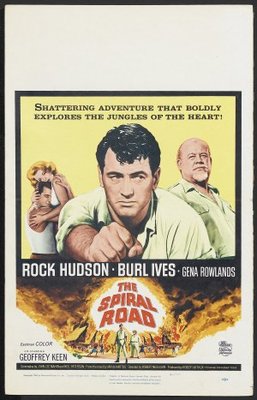 The Spiral Road movie poster (1962) canvas poster