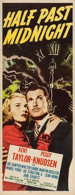 Half Past Midnight movie poster (1948) poster with hanger