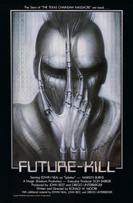 Future-Kill movie poster (1985) poster with hanger