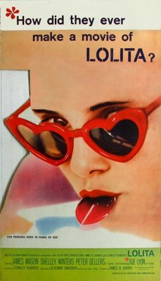 Lolita movie poster (1962) metal framed poster