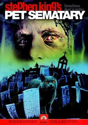 Pet Sematary movie poster (1989) canvas poster