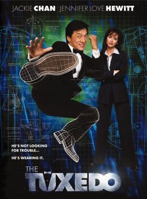 The Tuxedo movie poster (2002) metal framed poster