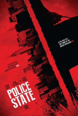 Police State movie poster (2014) Stickers MOV_8575a37f