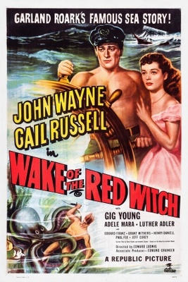 Wake of the Red Witch movie poster (1948) wooden framed poster