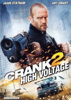 Crank: High Voltage movie poster (2009) canvas poster