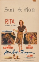 Miss Sadie Thompson movie poster (1953) t-shirt #1124710