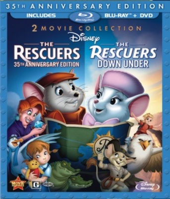 The Rescuers movie poster (1977) pillow