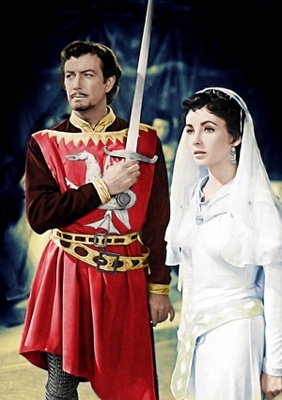 Ivanhoe movie poster (1952) metal framed poster