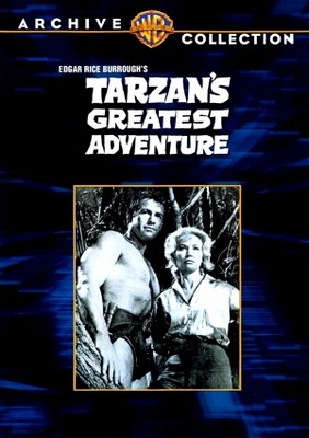 Tarzan's Greatest Adventure movie poster (1959) wood print
