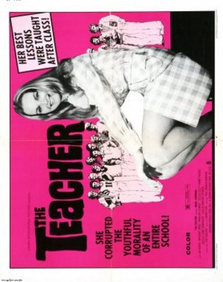 The Teacher movie poster (1974) Stickers MOV_8609cdc4