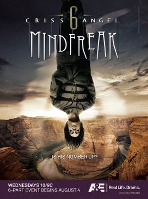 Criss Angel Mindfreak movie poster (2005) canvas poster