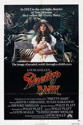 Pretty Baby movie poster (1978) wood print