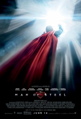 Man of Steel movie poster (2013) Stickers MOV_863679e7