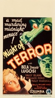 Night of Terror movie poster (1933) Longsleeve T-shirt #1098057