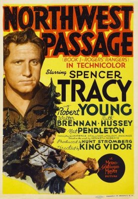 Northwest Passage movie poster (1940) canvas poster