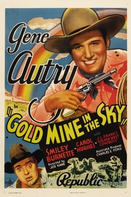 Gold Mine in the Sky movie poster (1938) t-shirt