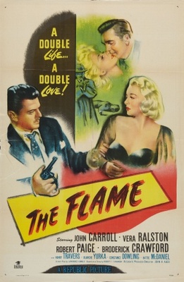 The Flame movie poster (1947) canvas poster