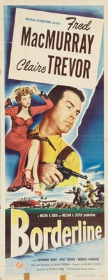 Borderline movie poster (1950) wooden framed poster