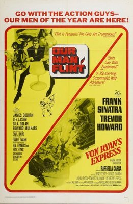 Our Man Flint movie poster (1966) metal framed poster