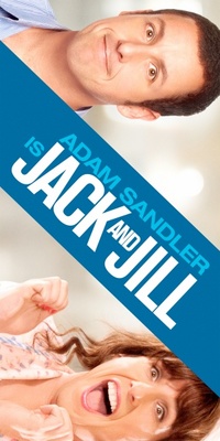 Jack and Jill movie poster (2011) poster with hanger