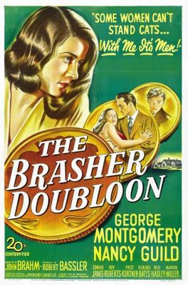 The Brasher Doubloon movie poster (1947) poster