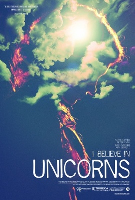 I Believe in Unicorns movie poster (2014) poster with hanger
