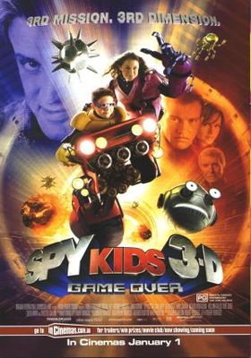 Spy Kids 3 movie poster (2003) hoodie