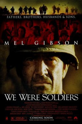 We Were Soldiers movie poster (2002) metal framed poster
